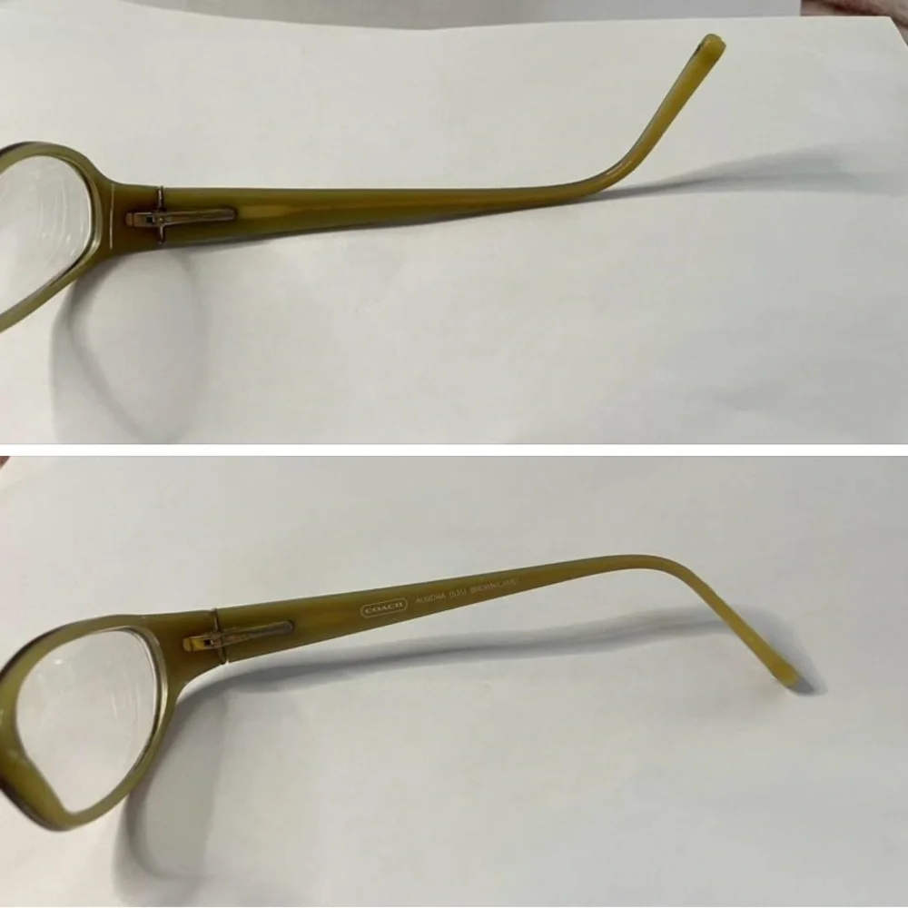 Coach Aurora (535) brown/camel eyeglasses (GUC)